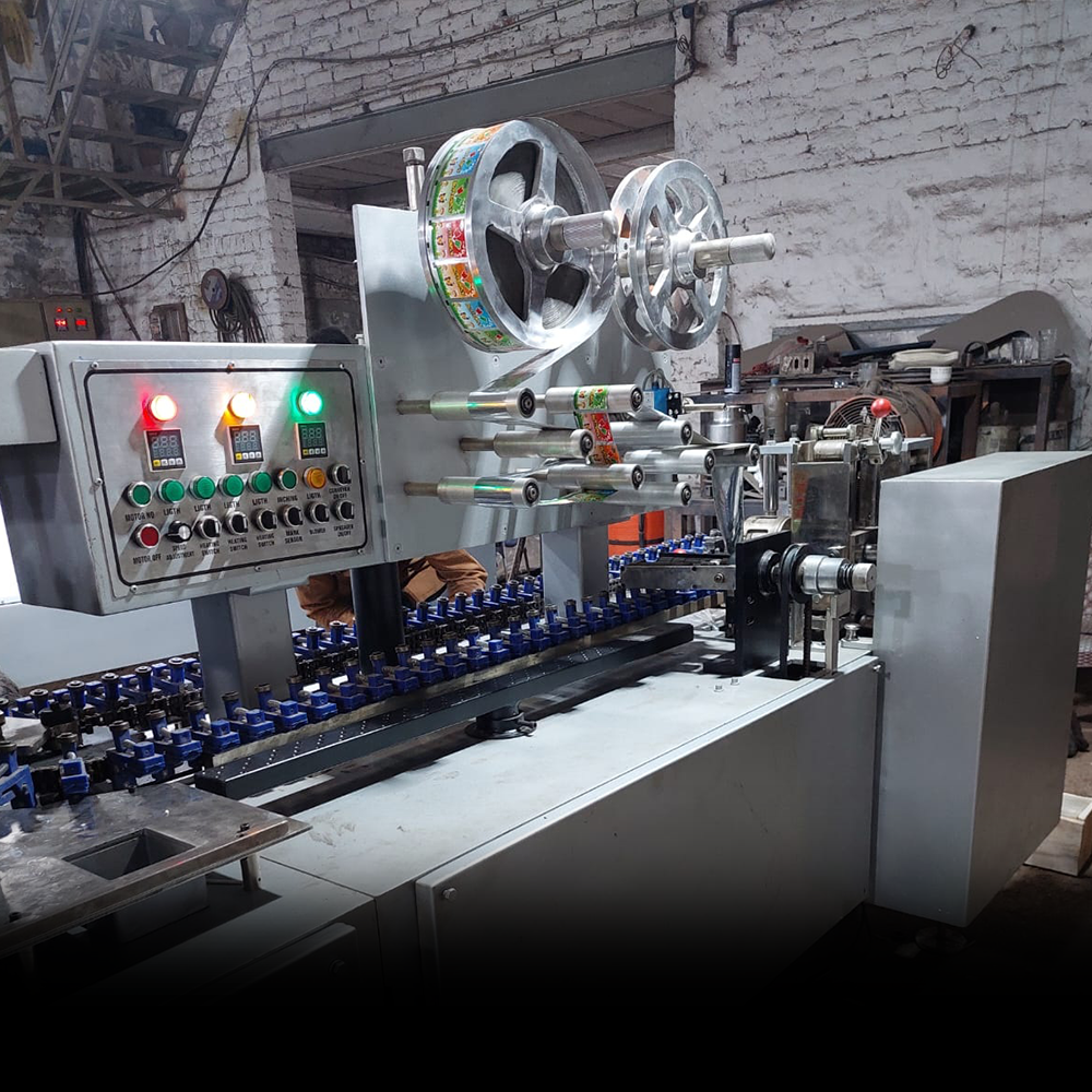 Auto cut and wrap system