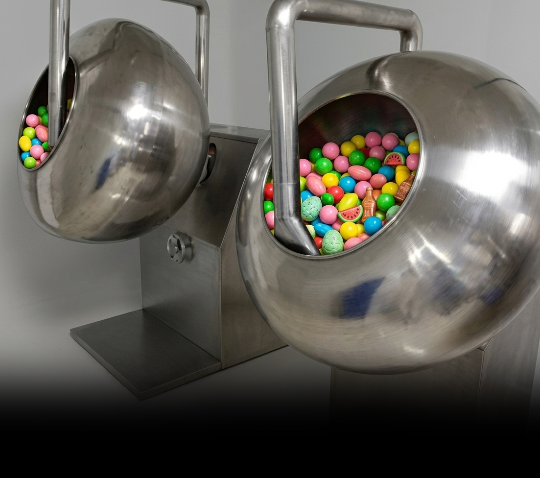 Bubble gum coating