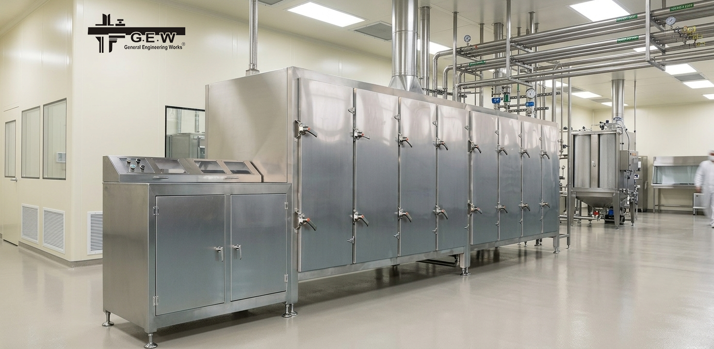 Seven Step Cooling Conveyor with Elevator