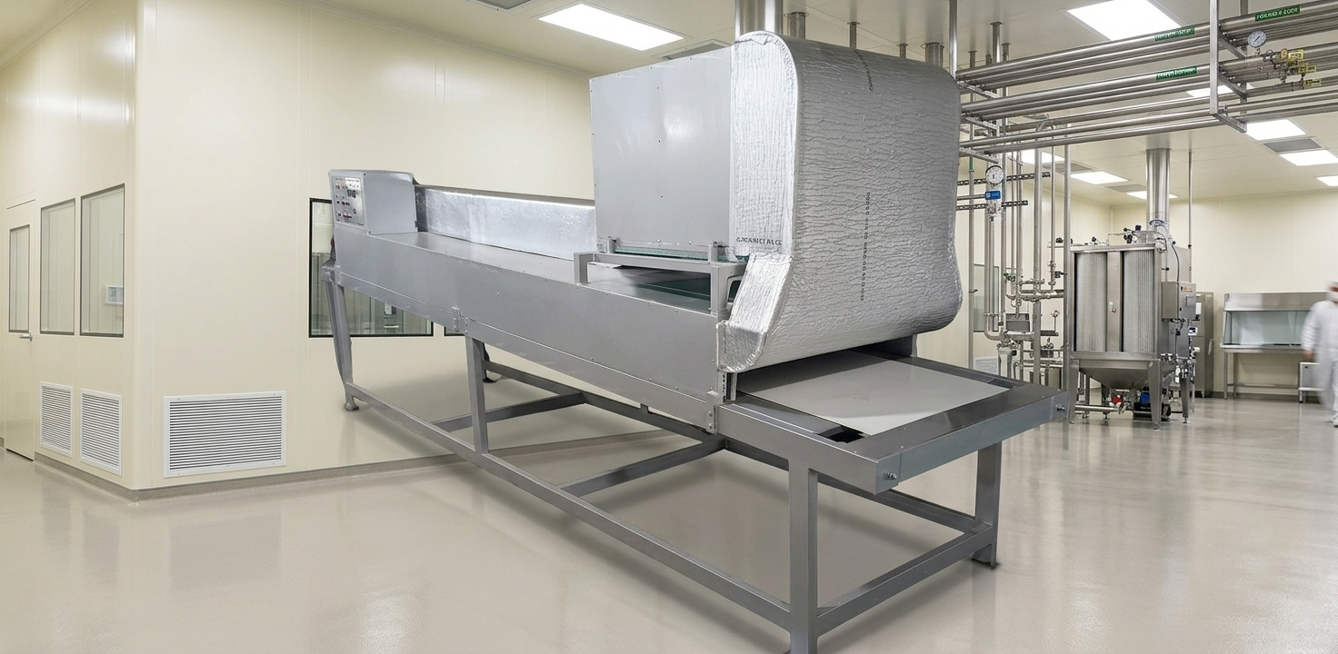 Single Step Cooling Tunnel with 2.5 Ton AC Unit
