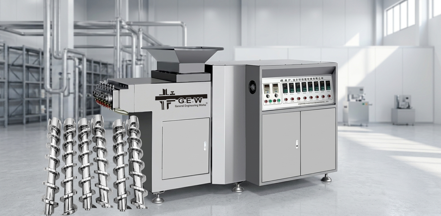 Bubble Gum Extruder High Speed Six Screw